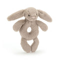 Bashful Silver Bunny Ring Rattle