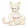 Bashful Cream Kitten with Personalized Cream Jumper