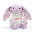 Blossom Jasmine Bunny with Personalized Cream Jumper