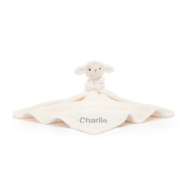 Personalized Bashful Lamb Soother
