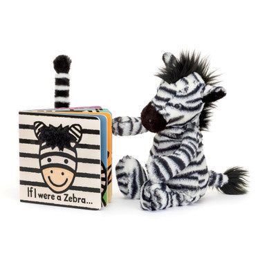 If I Were A Zebra Board Book and Bashful Zebra